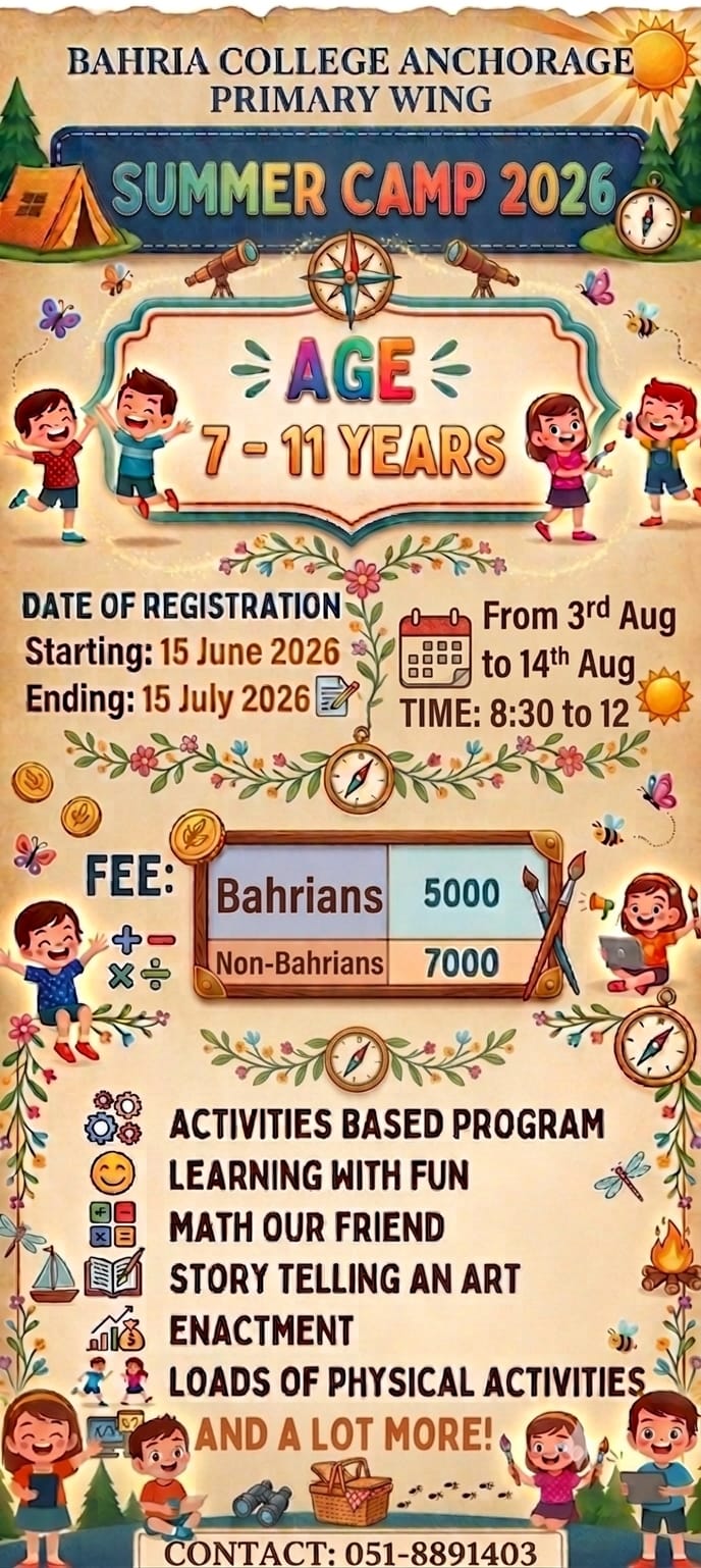 Primary Wing Summer Camp 2026